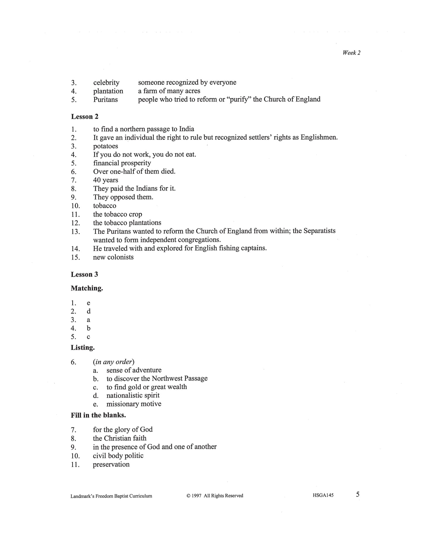 History Grade 09 - U.S. History