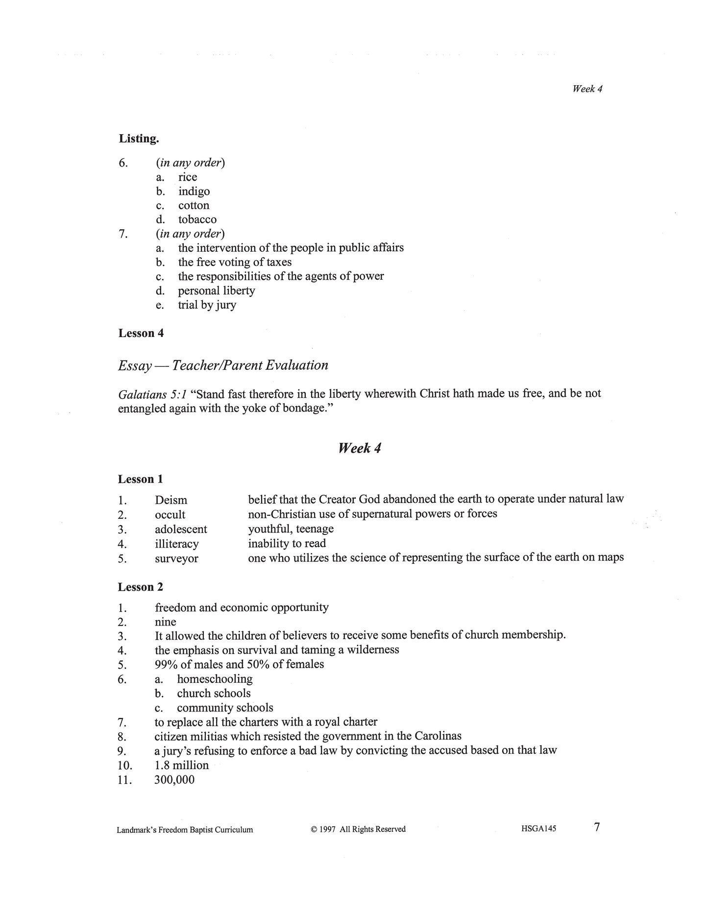 History Grade 09 - U.S. History