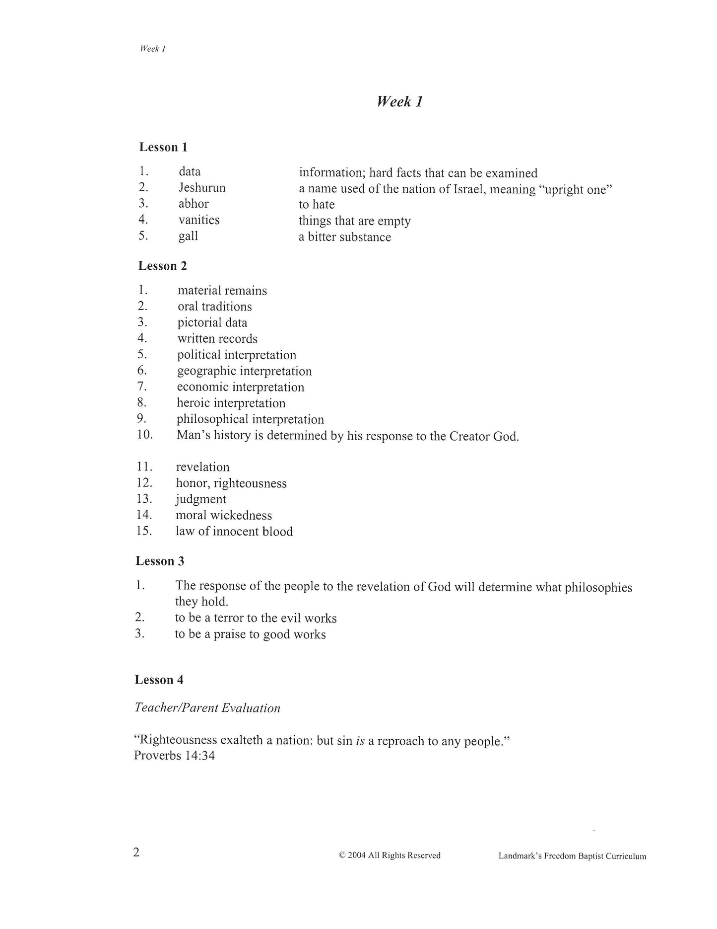 History Grade 10 - World History