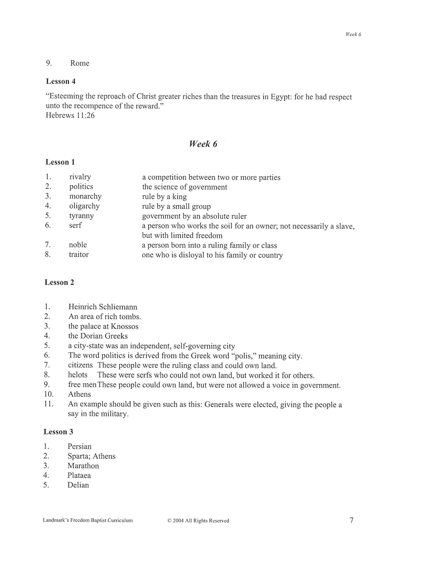 History Grade 10 - World History