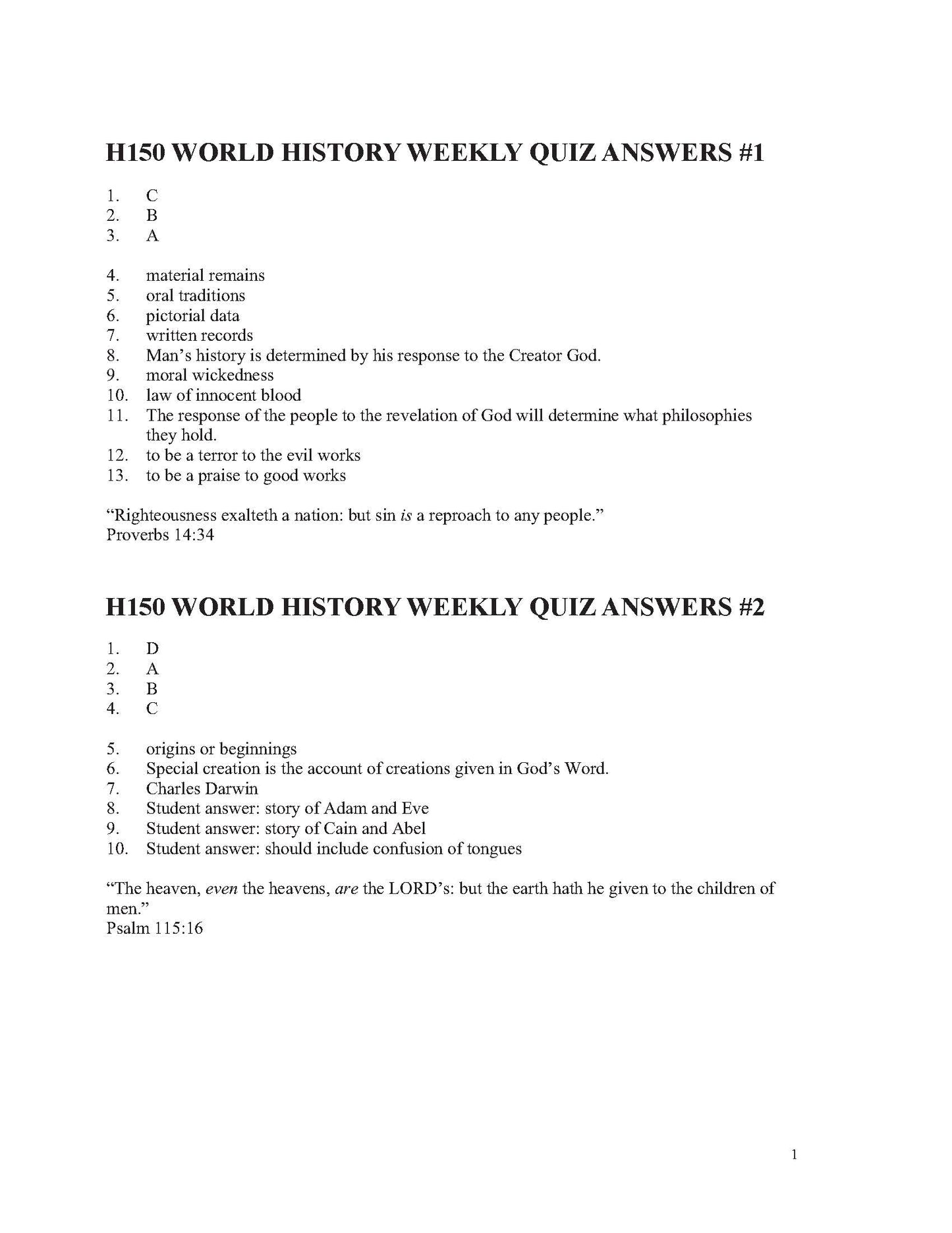 History Grade 10 - World History