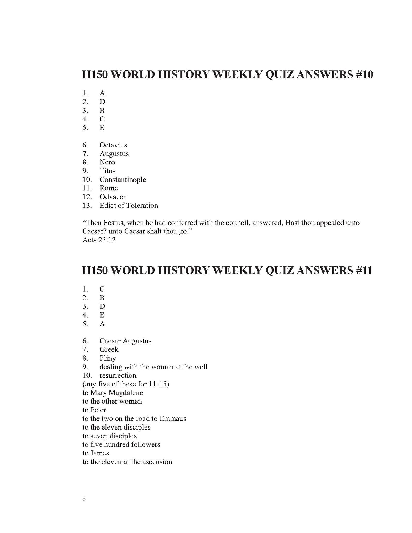 History Grade 10 - World History