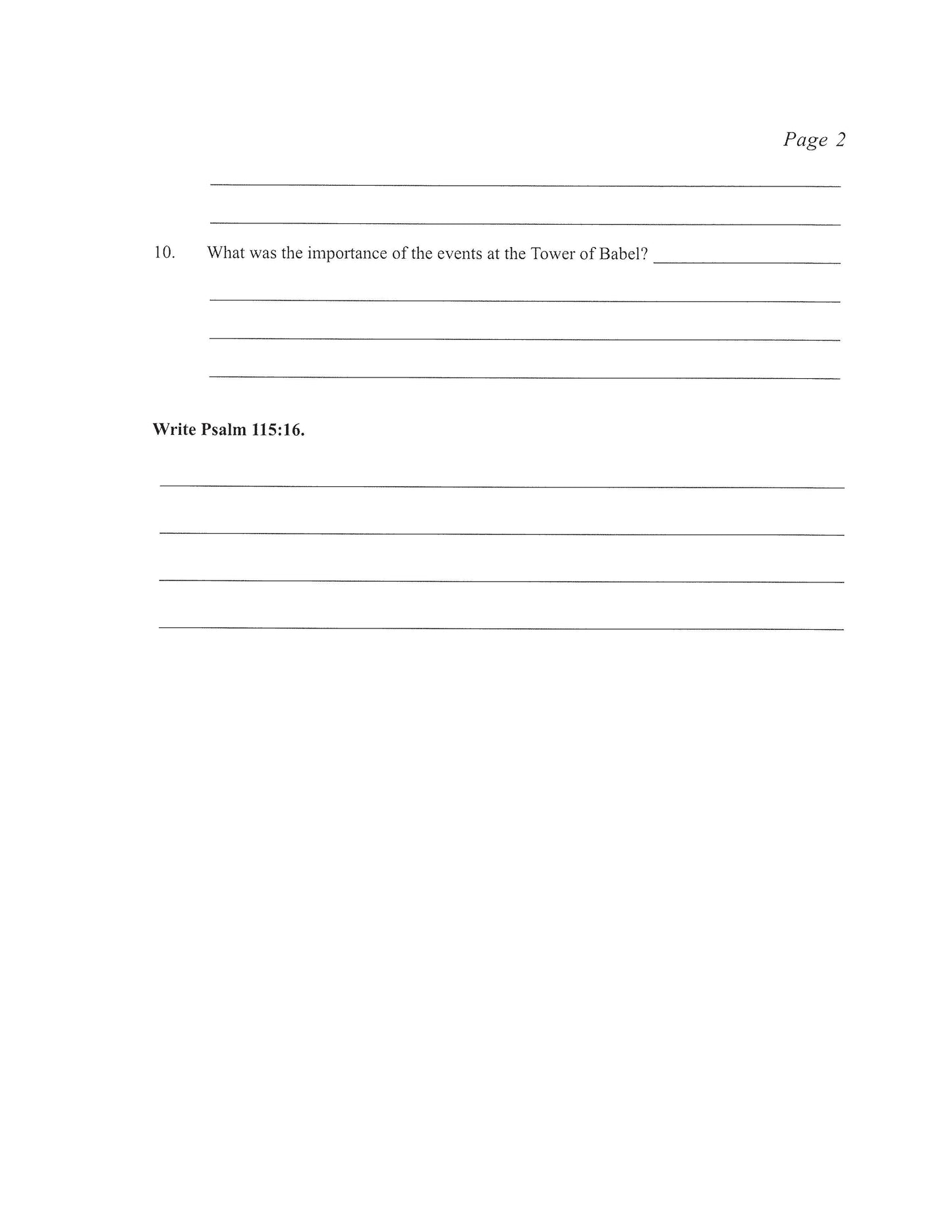 History Grade 10 - World History
