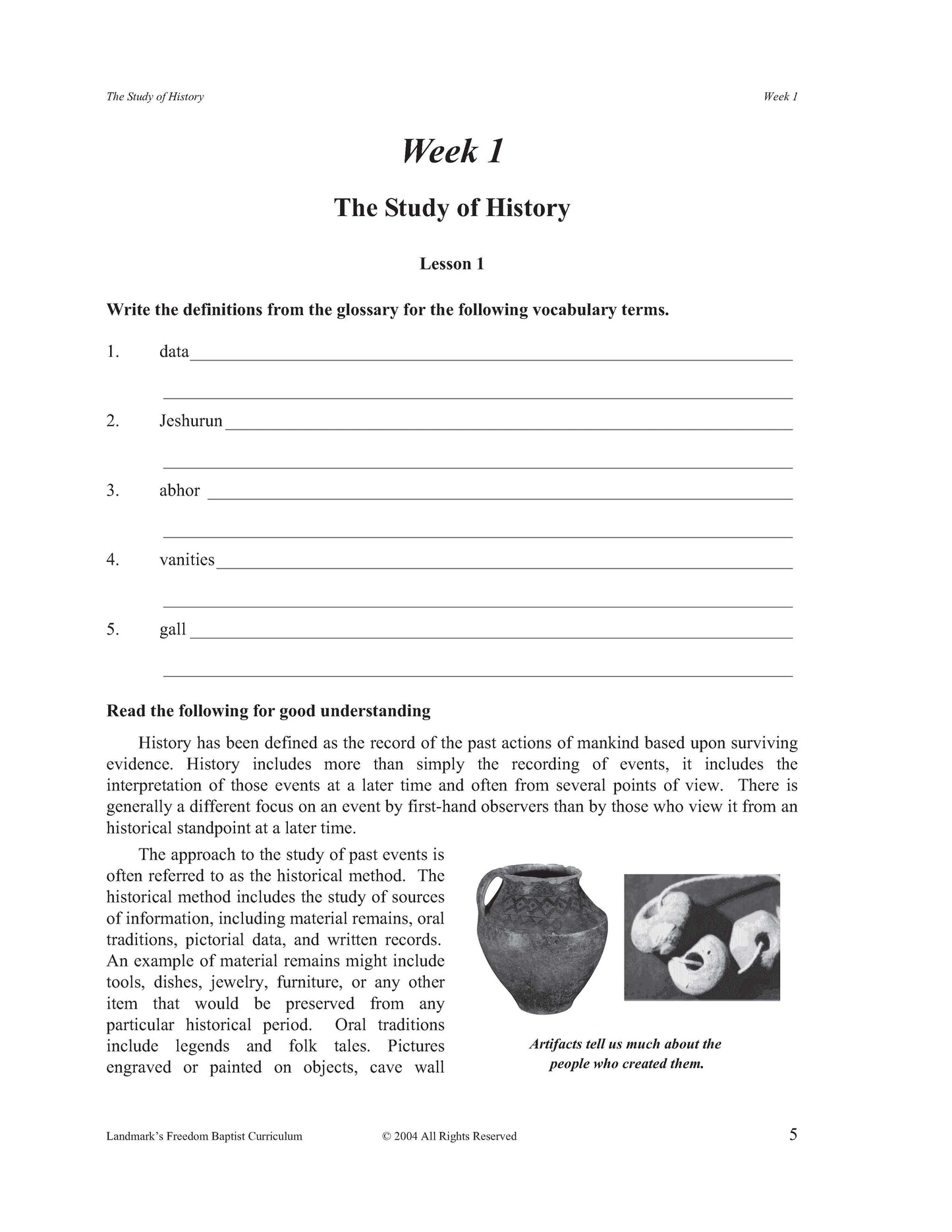 History Grade 10 - World History