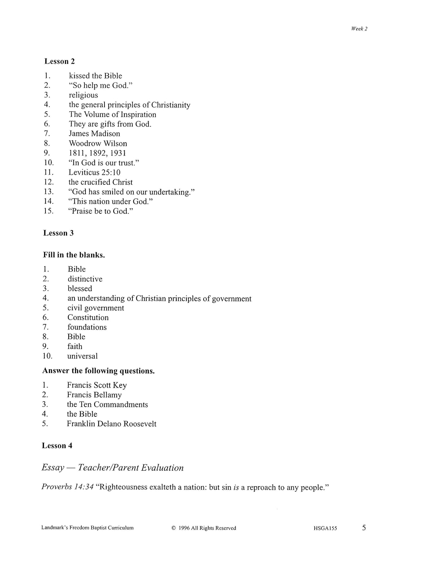 History Grade 11 - Culture War / Current Issues (ELECTIVE)