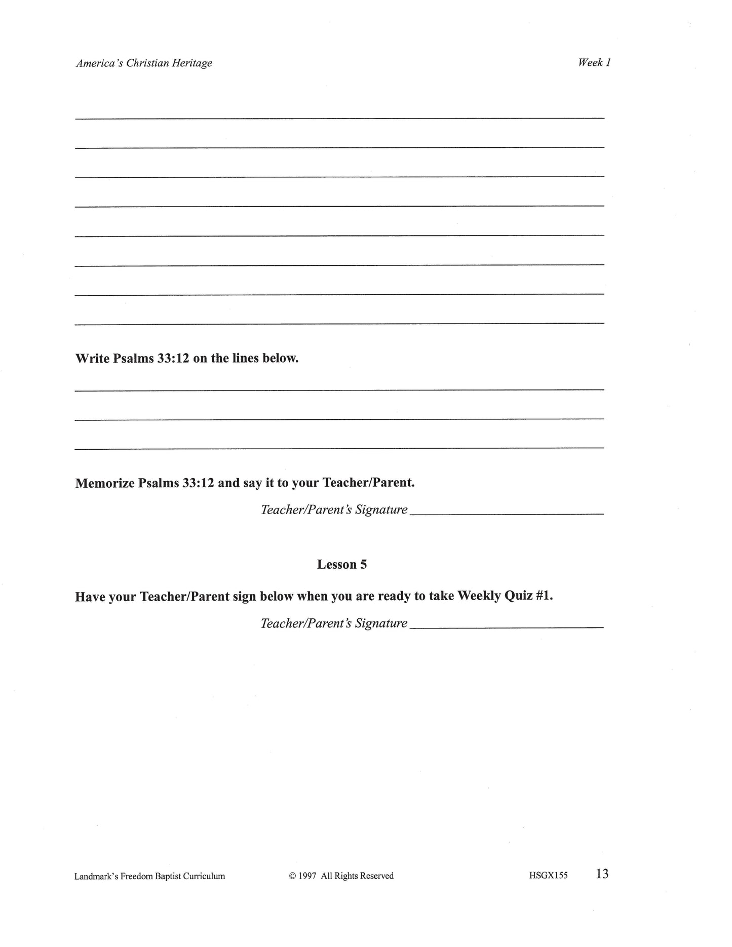 History Grade 11 - Culture War / Current Issues (ELECTIVE)