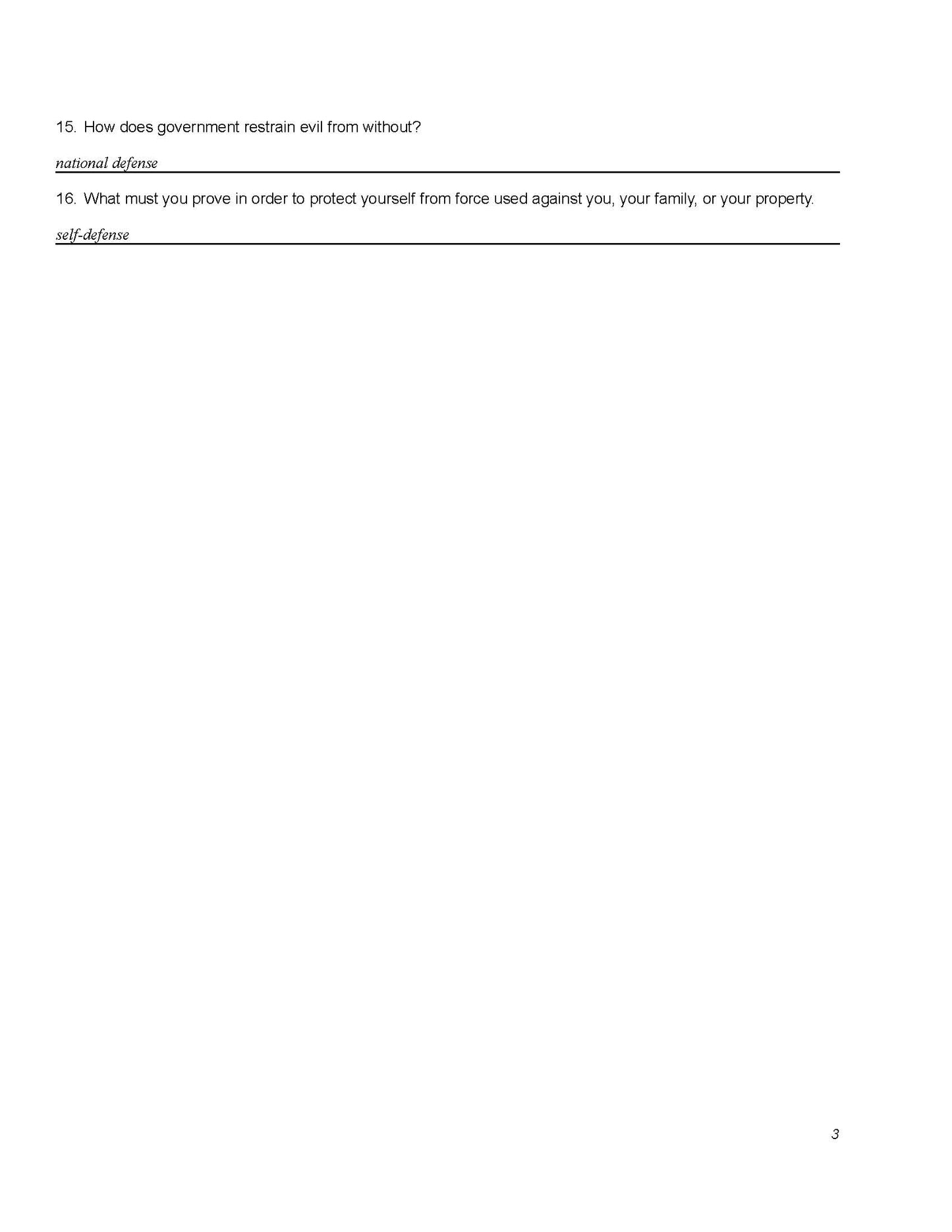 History Grade 12 - U.S. Government & Economics