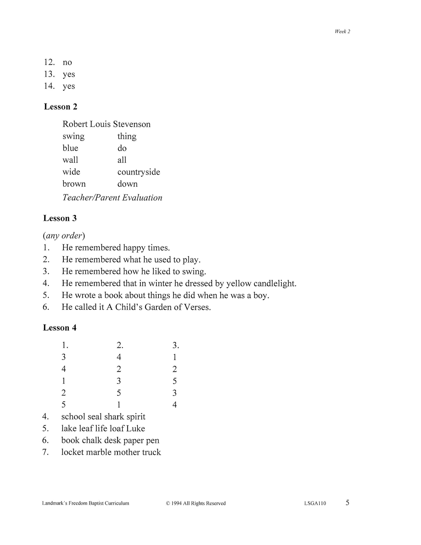 Literature Grade 02