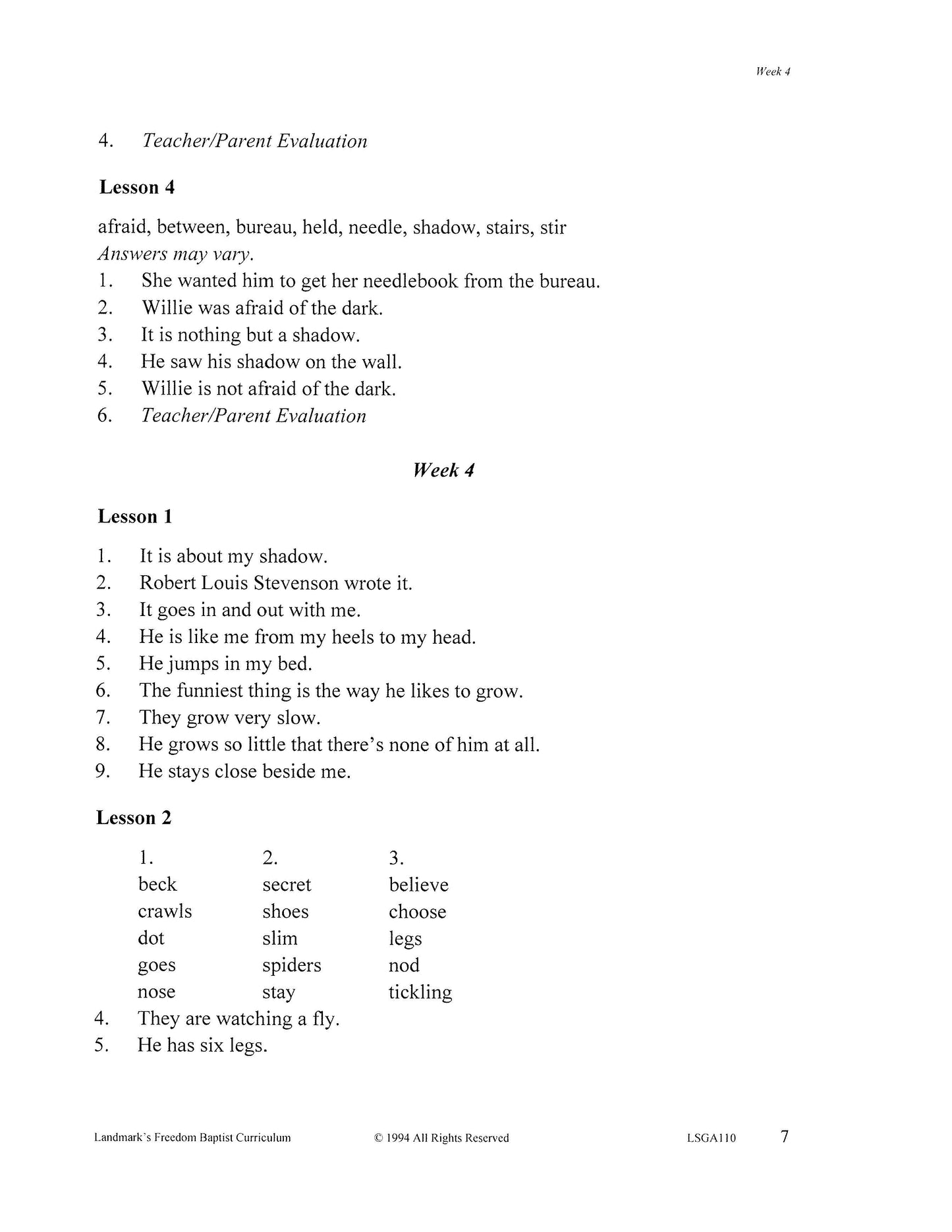 Literature Grade 02