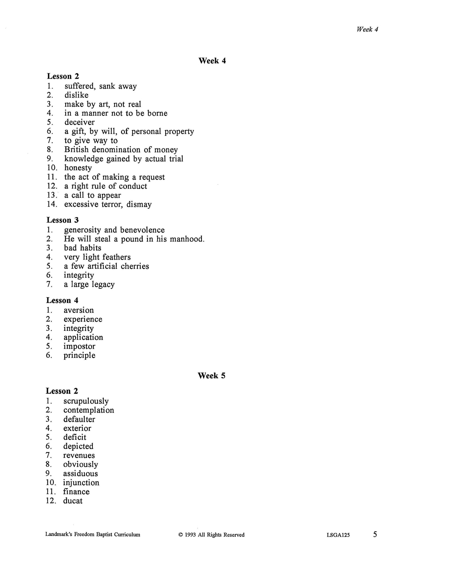 Literature Grade 05