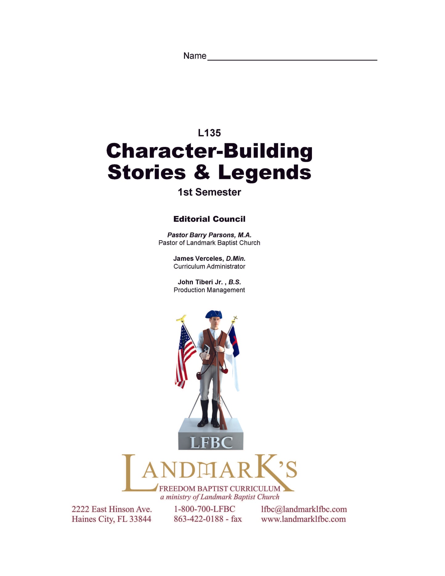 Literature Grade 07 - Character-Building Stories and Legends