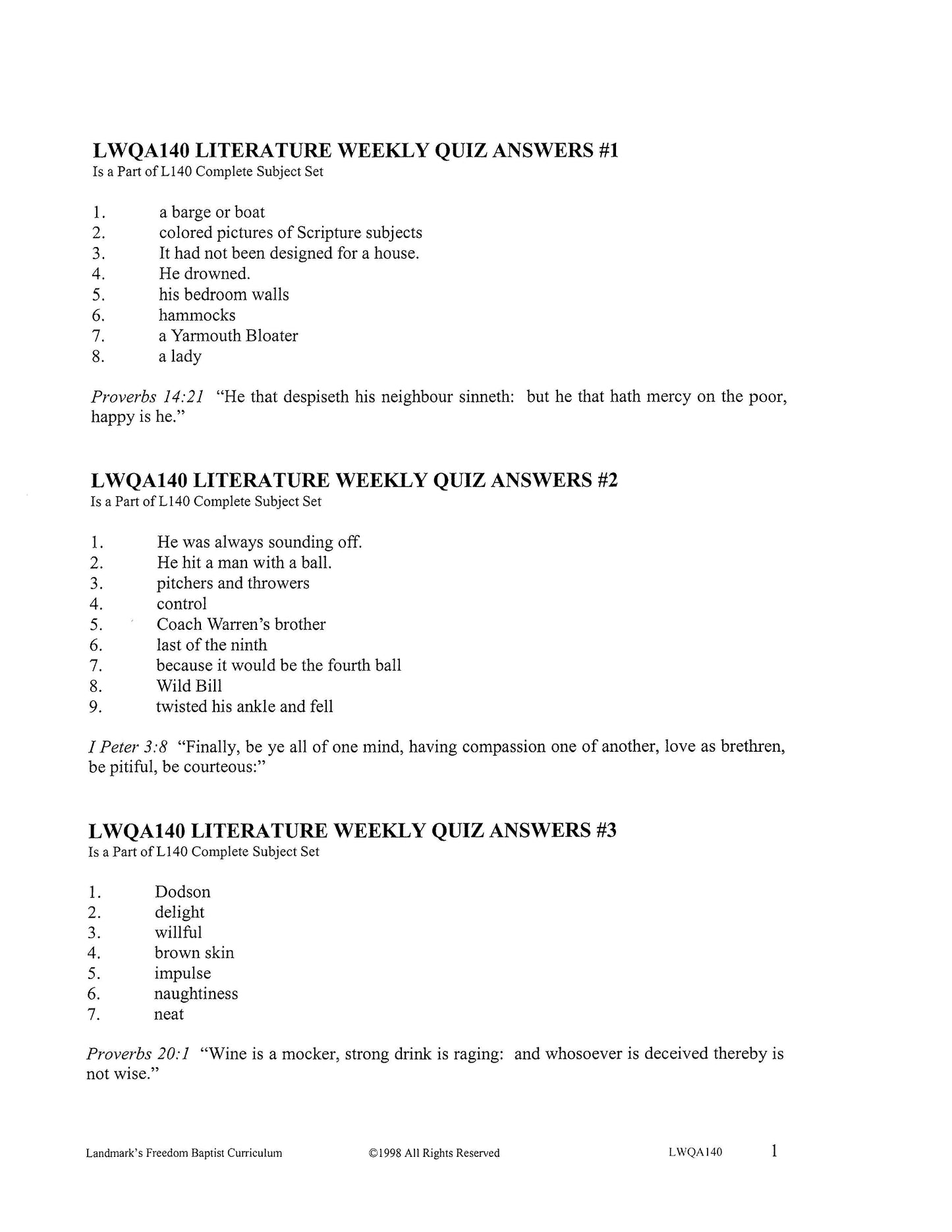 Literature Grade 08 - Character-Building Biographies