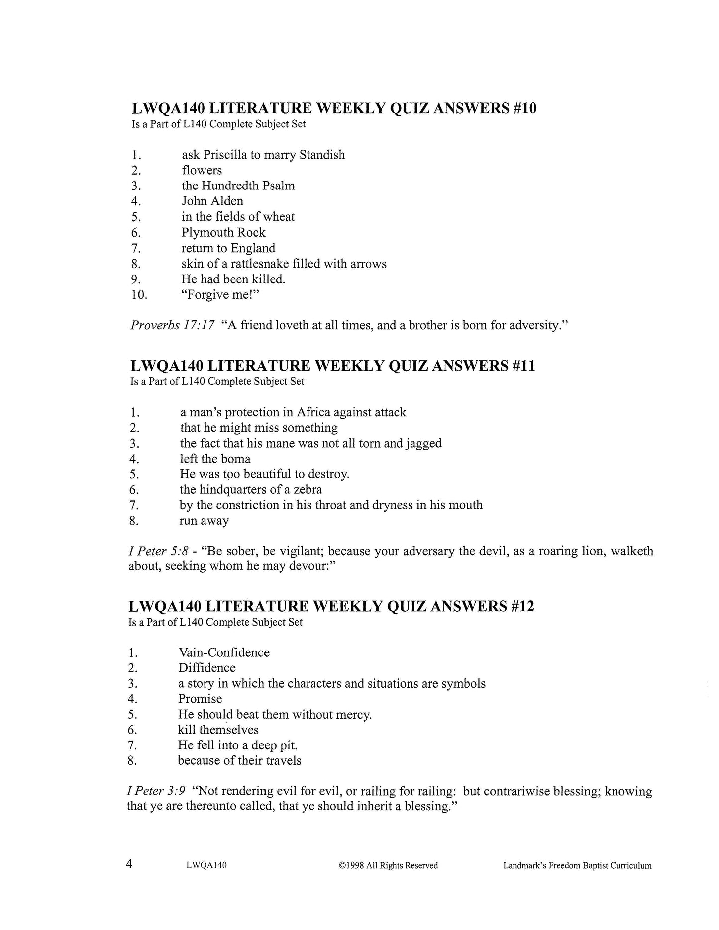 Literature Grade 08 - Character-Building Biographies