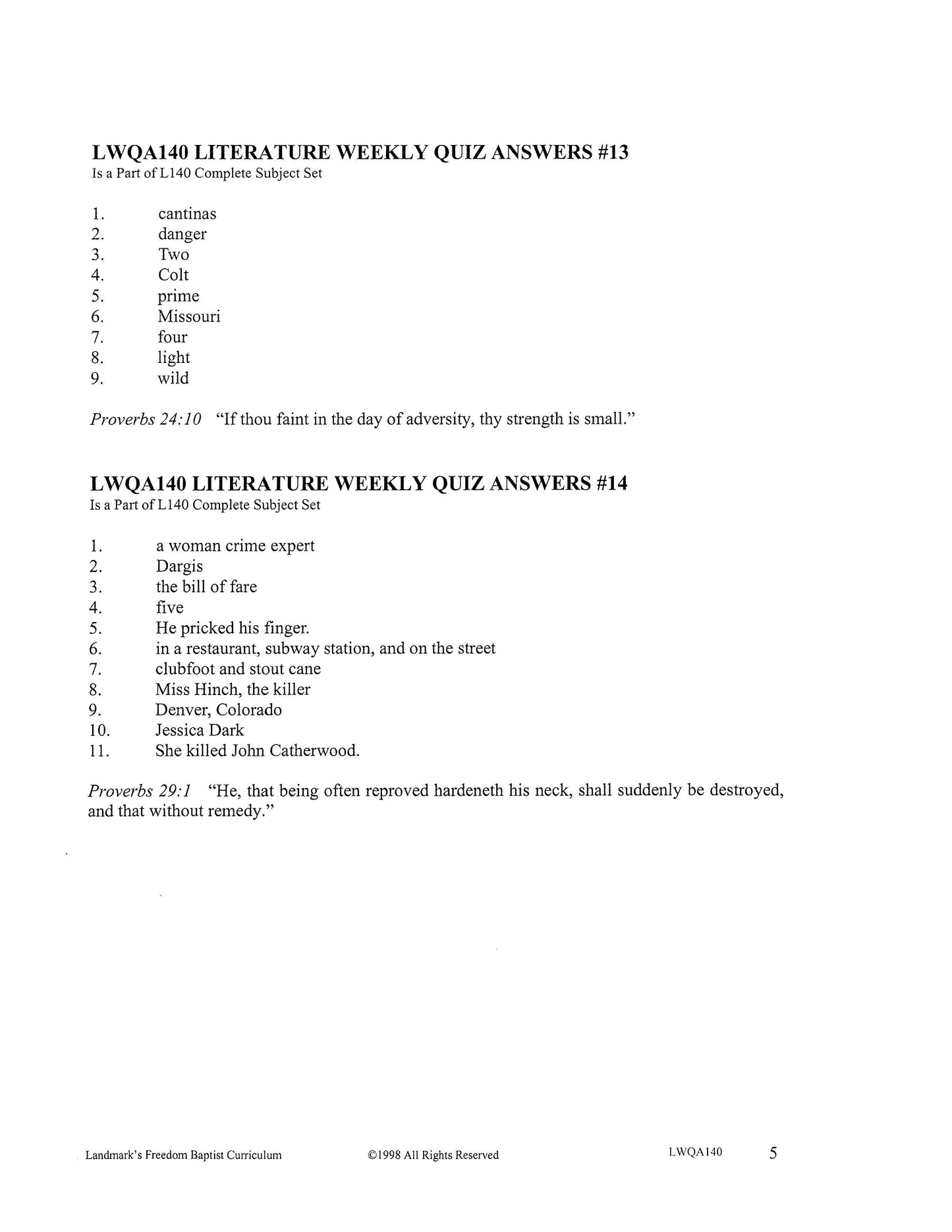 Literature Grade 08 - Character-Building Biographies