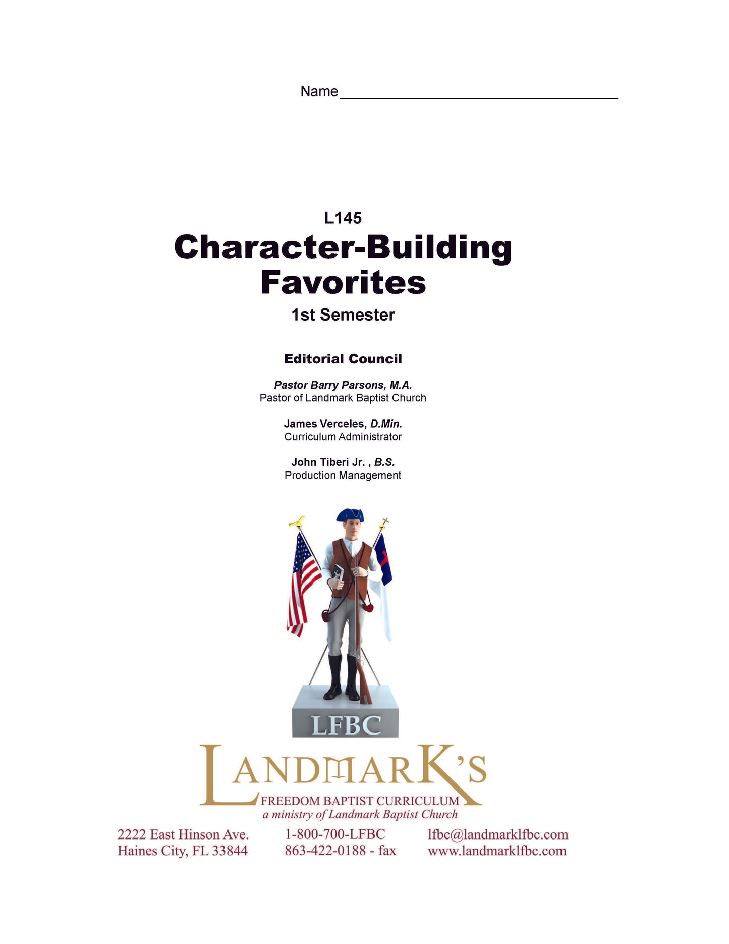 Literature Grade 09 - Character-Building Favorites (ELECTIVE)