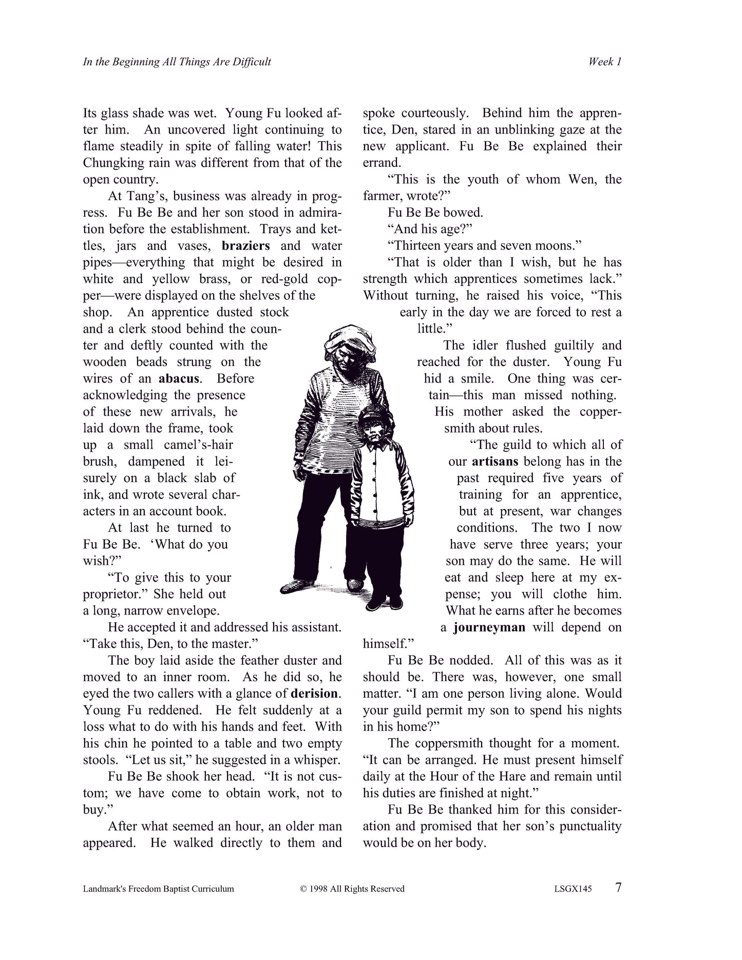 Literature Grade 09 - Character-Building Favorites (ELECTIVE)