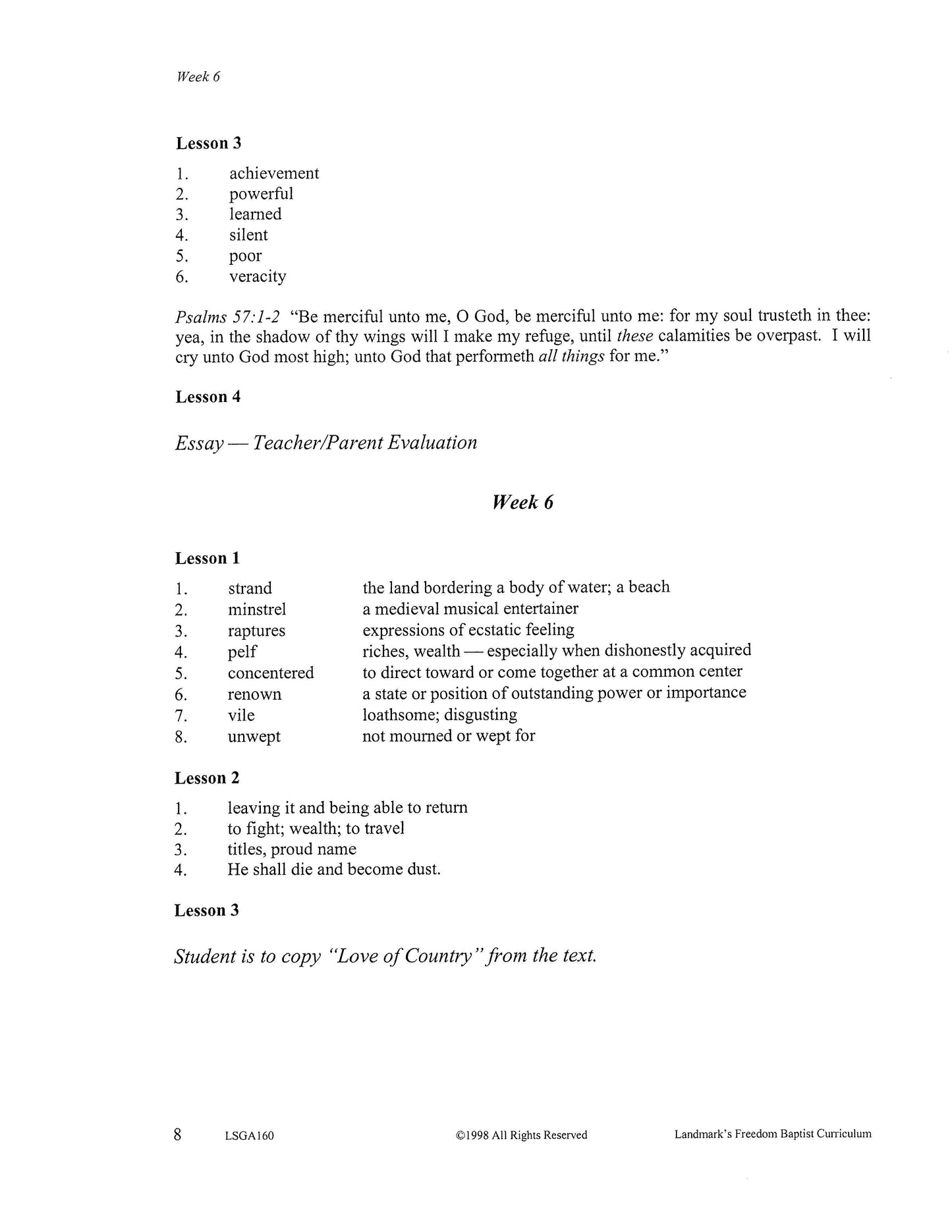 Literature Grade 12 - Literature Classics (ELECTIVE)