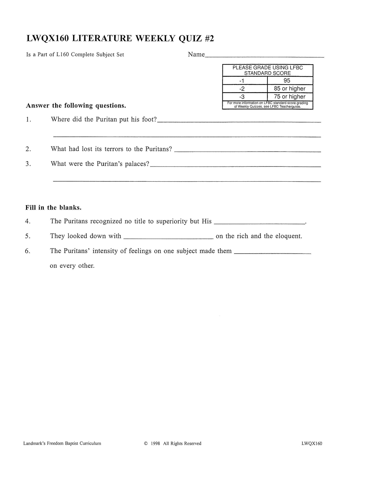 Literature Grade 12 - Literature Classics (ELECTIVE)