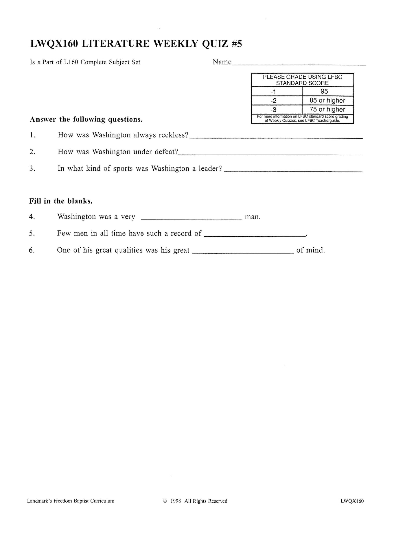 Literature Grade 12 - Literature Classics (ELECTIVE)