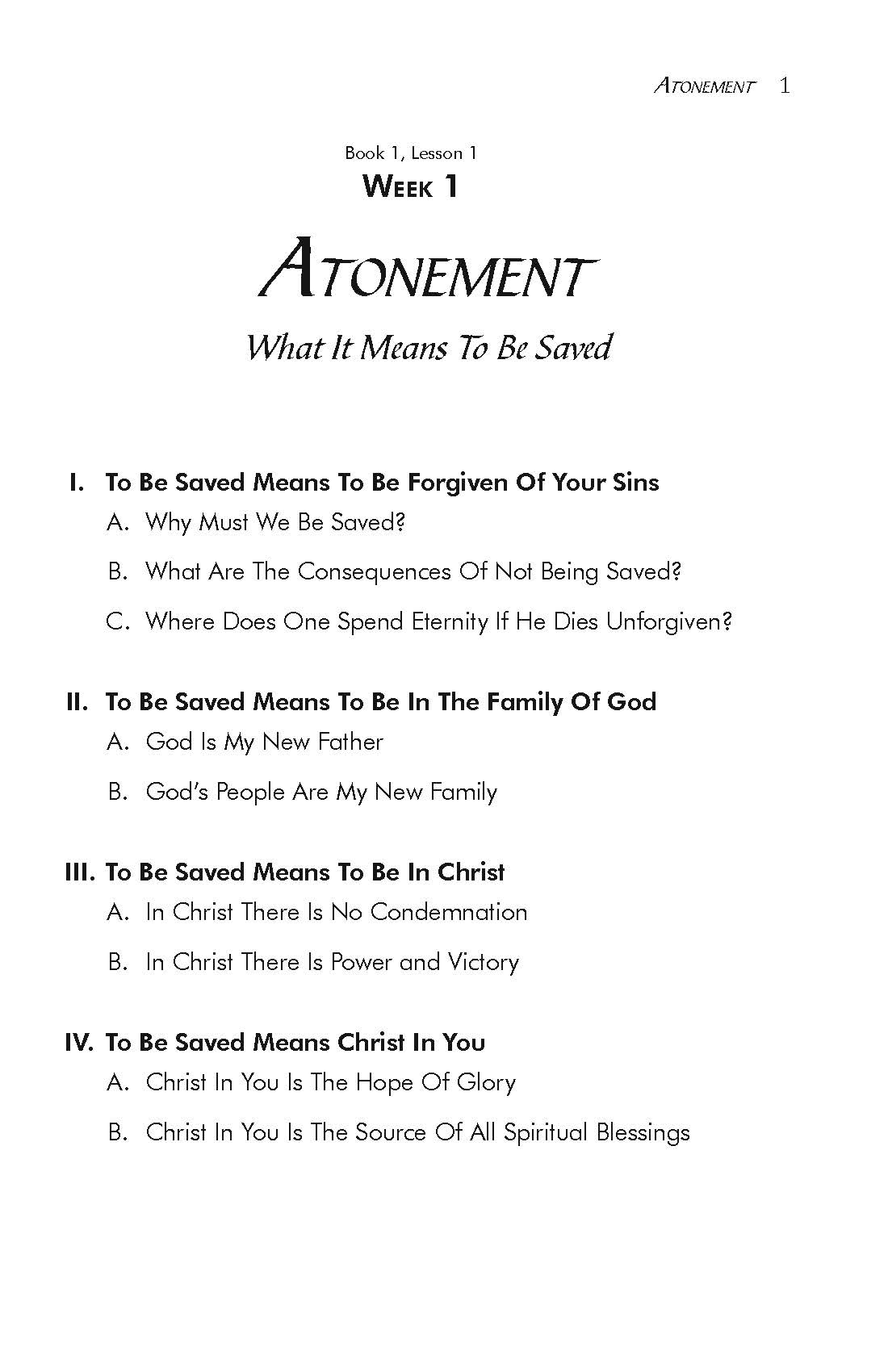 Landmarks of the Faith- Book 1