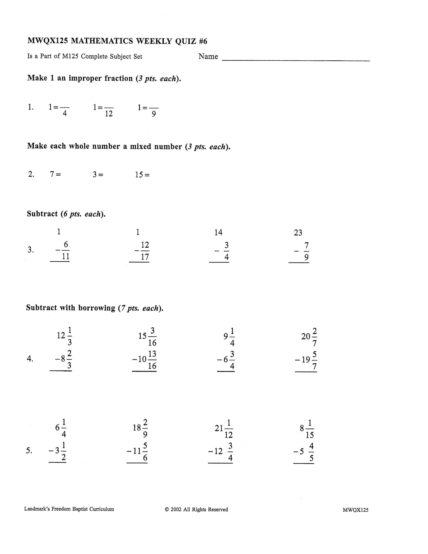 Math Grade 05