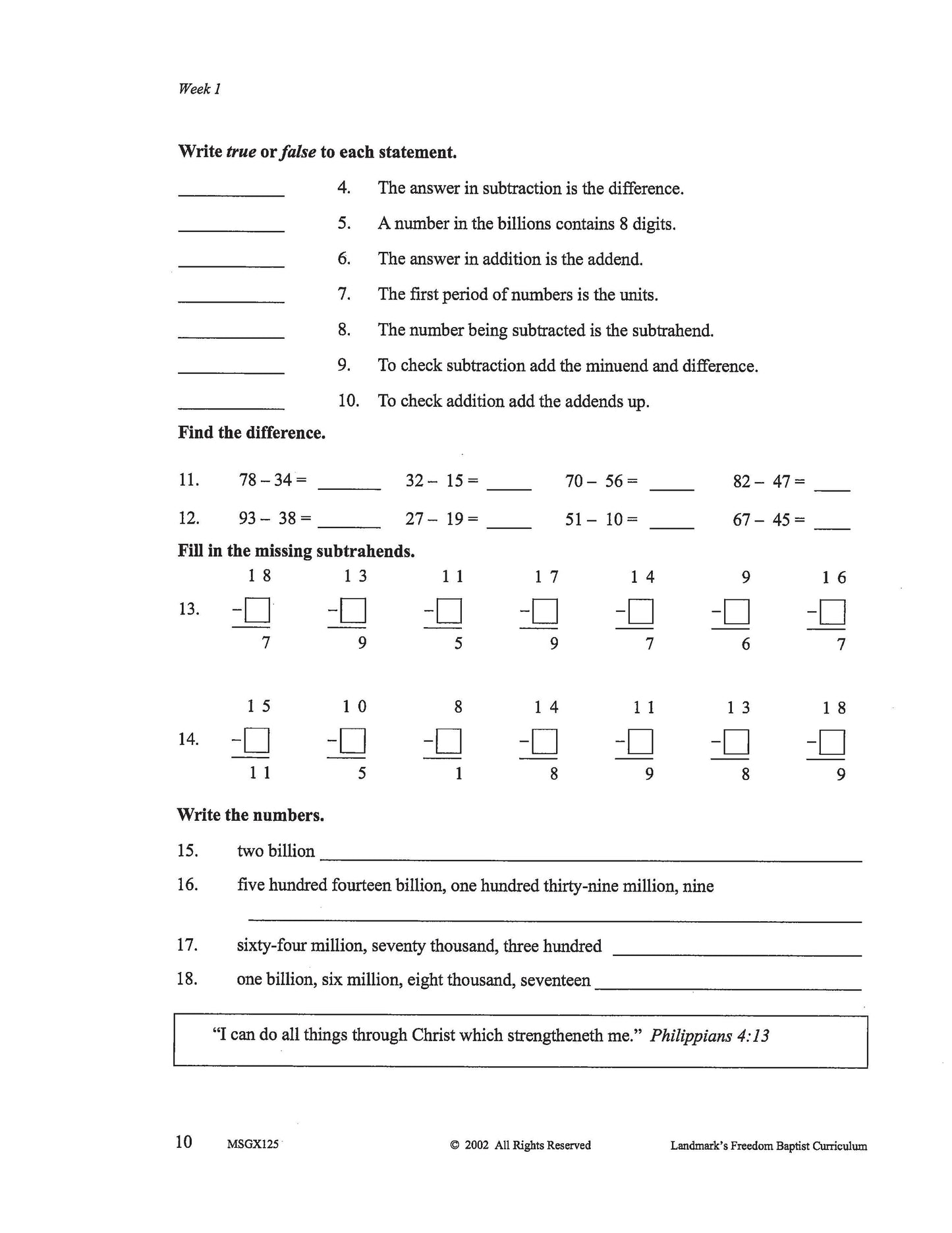 Math Grade 05