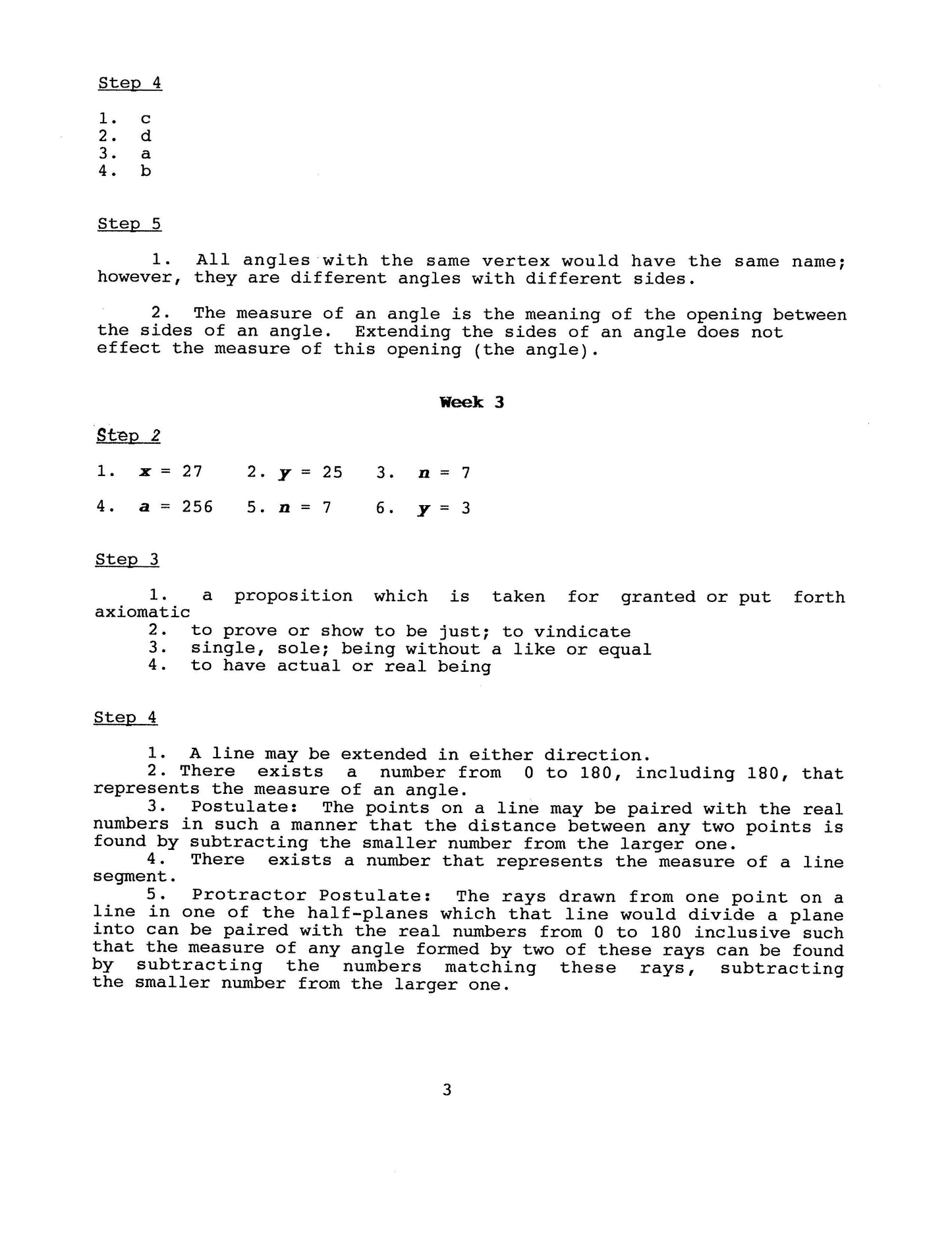 Math Grade 10 - Geometry
