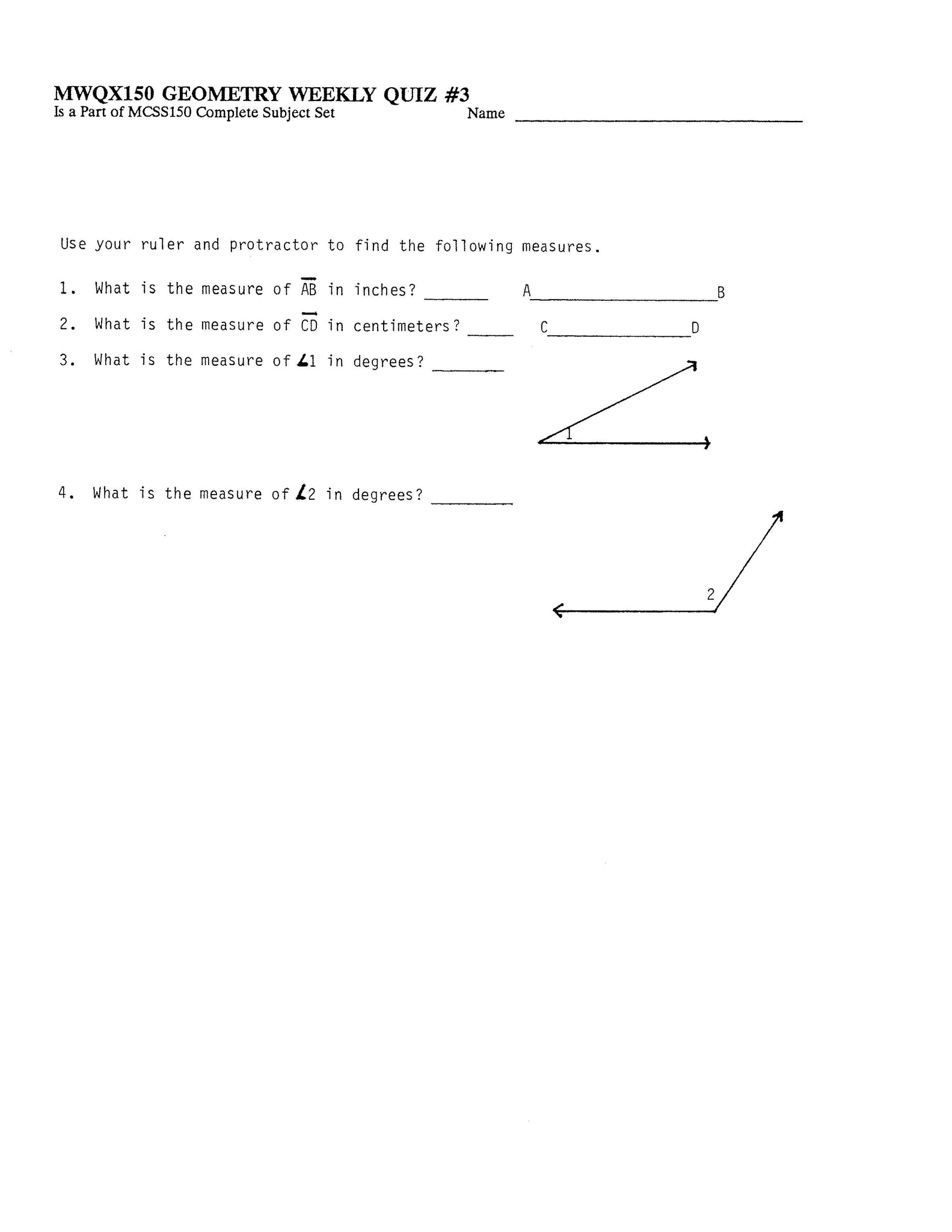 Math Grade 10 - Geometry – Landmark's Freedom Baptist Curriculum