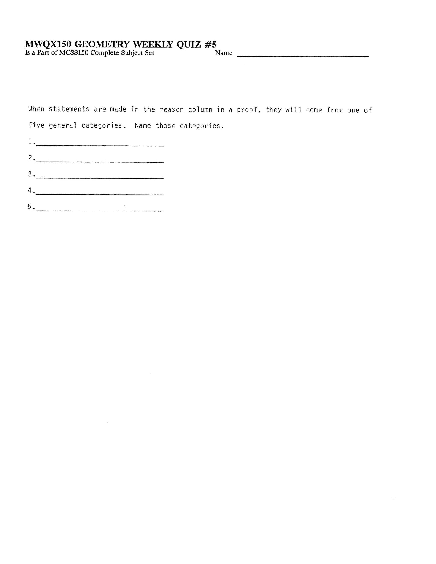 Math Grade 10 - Geometry