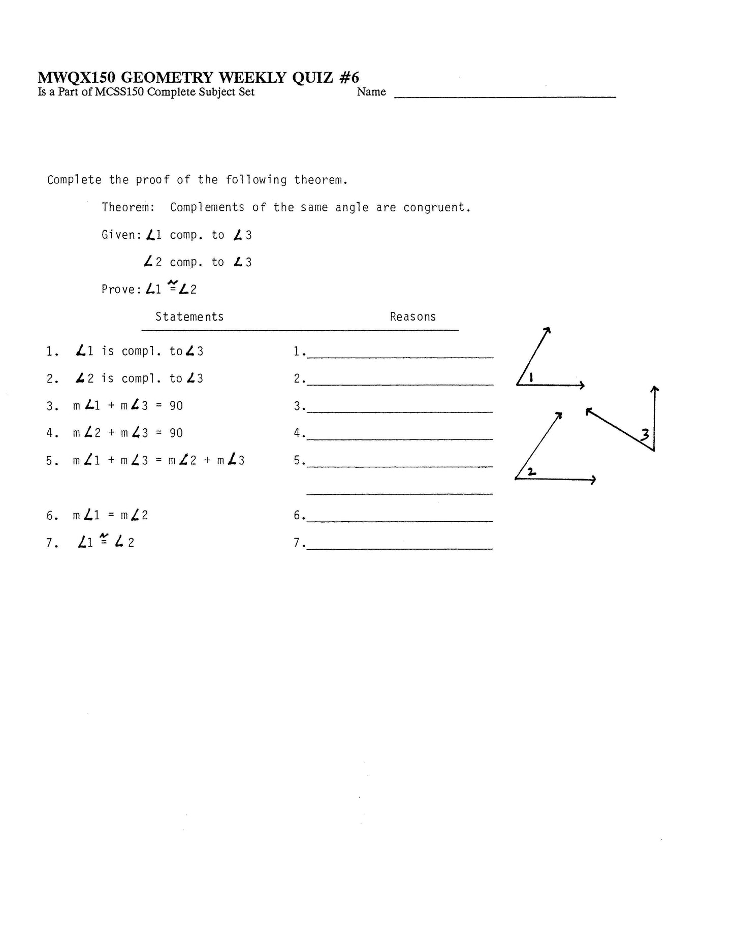 Math Grade 10 - Geometry