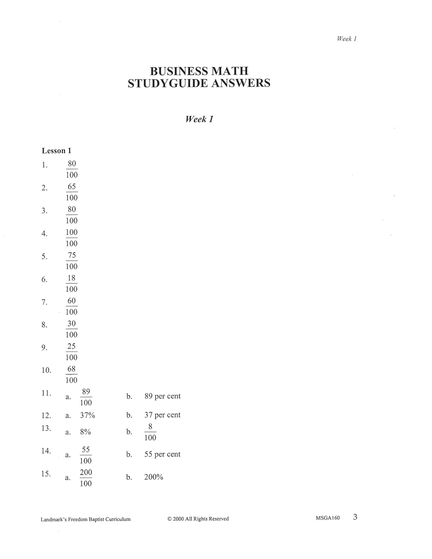 Math Grade 12 - Business Math