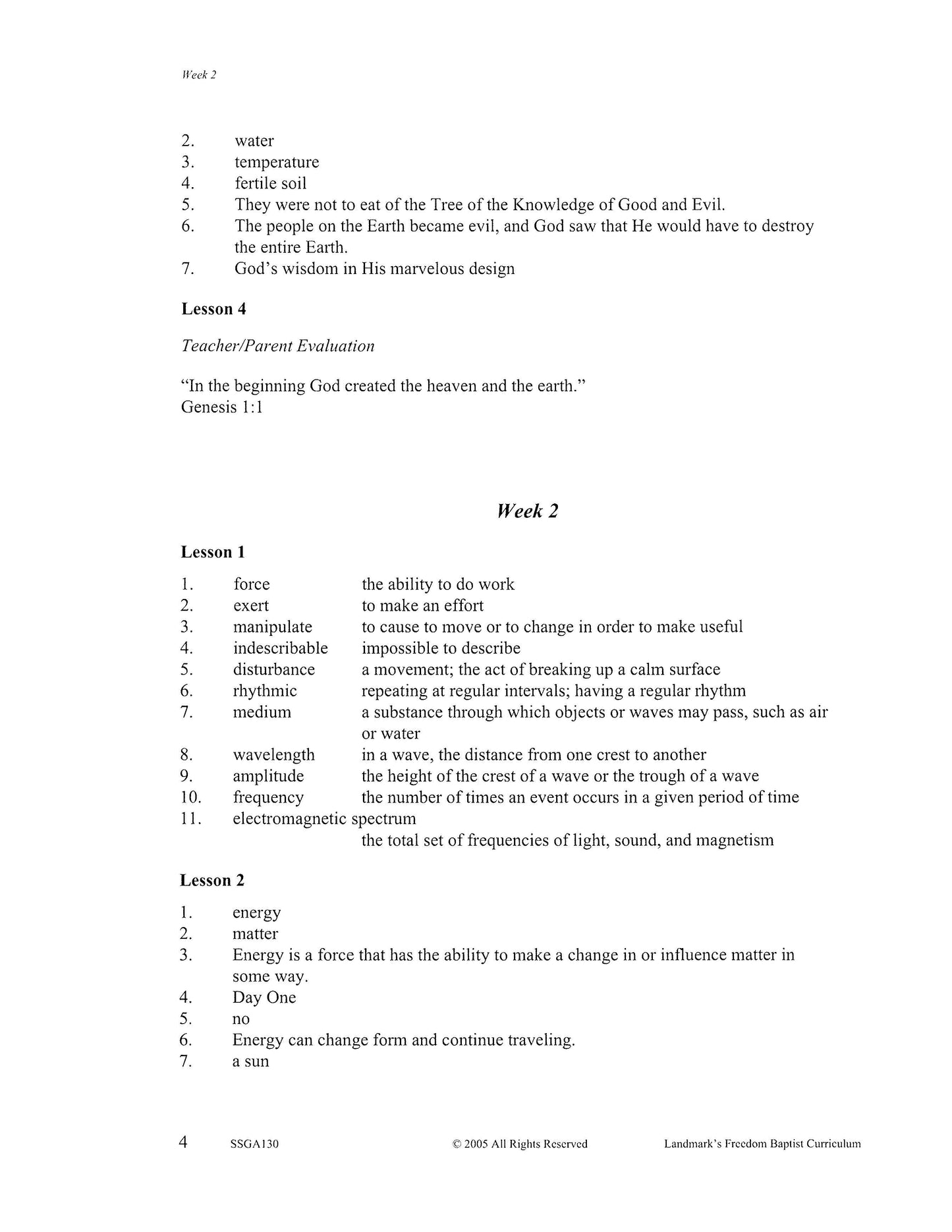 Science Grade 06 - Earth Science