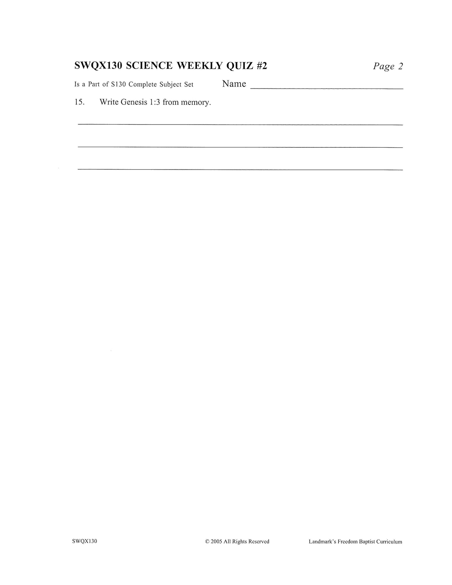 Science Grade 06 - Earth Science