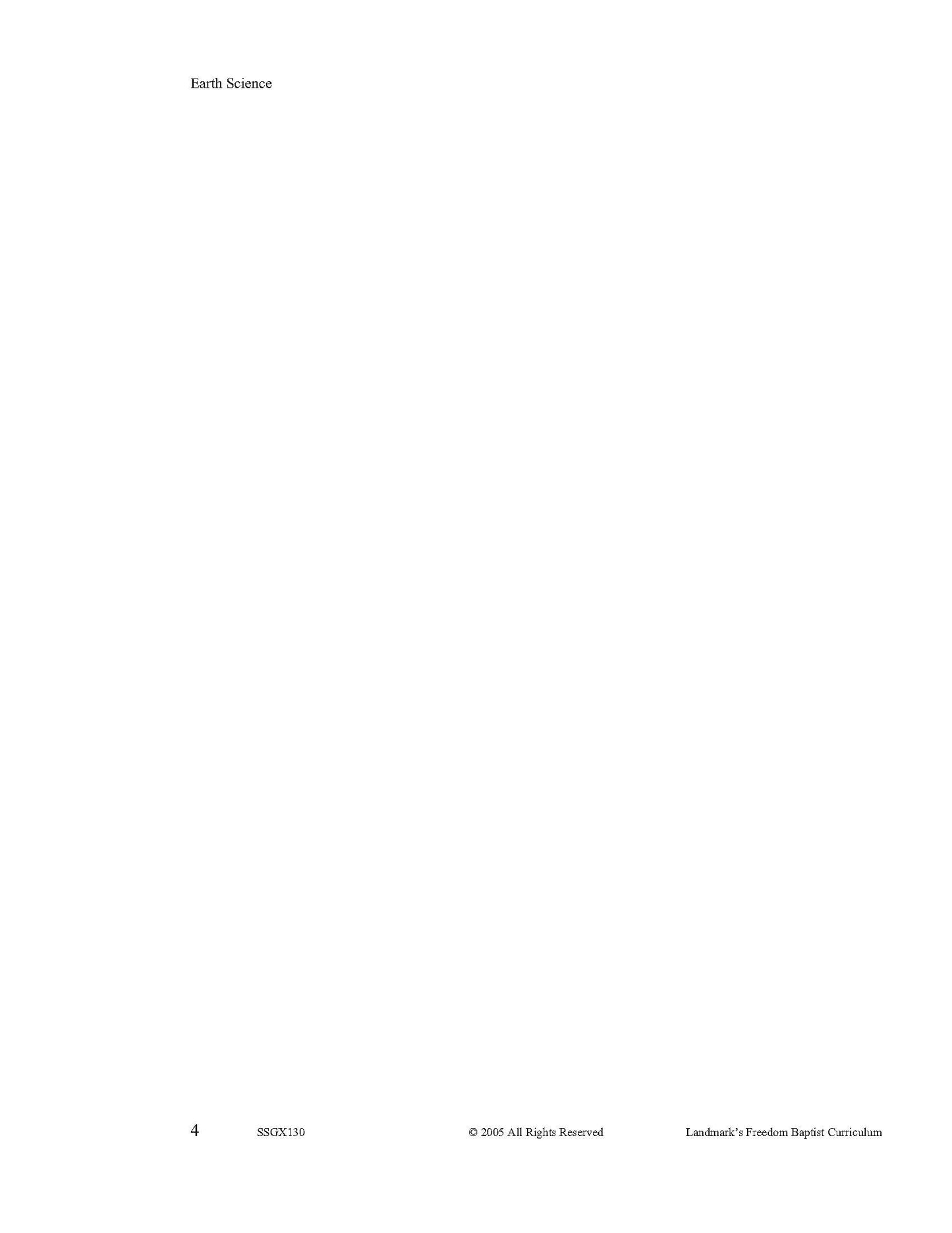 Science Grade 06 - Earth Science