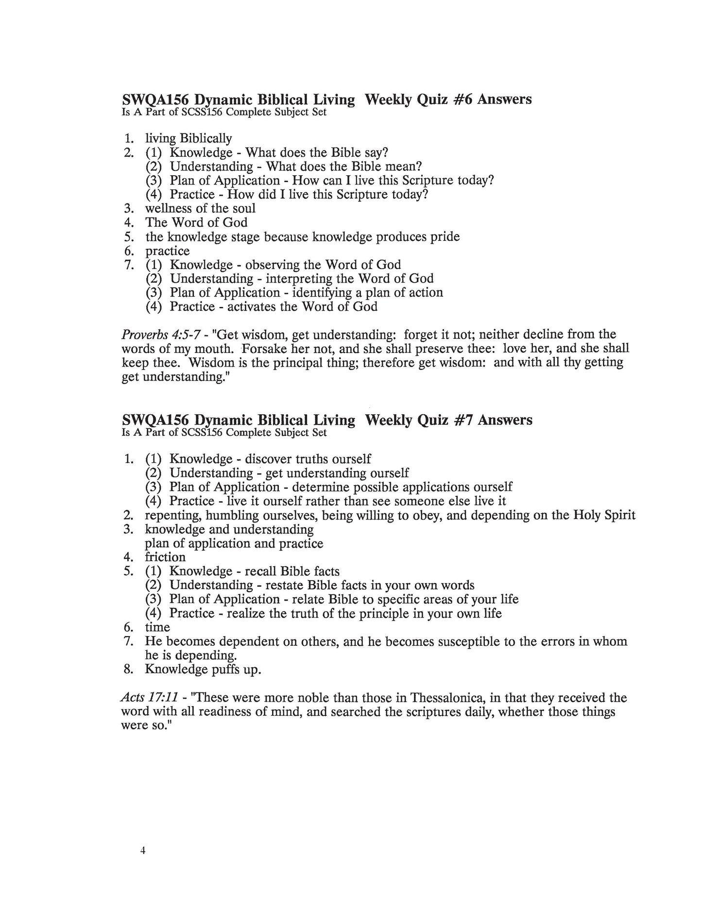 Science Grade 11 - Health & Dynamic Biblical Living