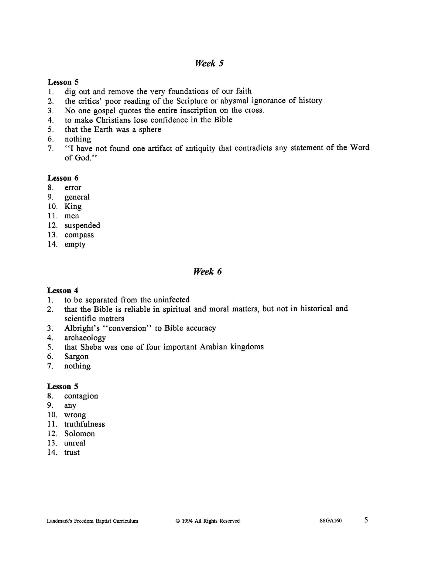 Science Grade 12 - Scientific Creationism