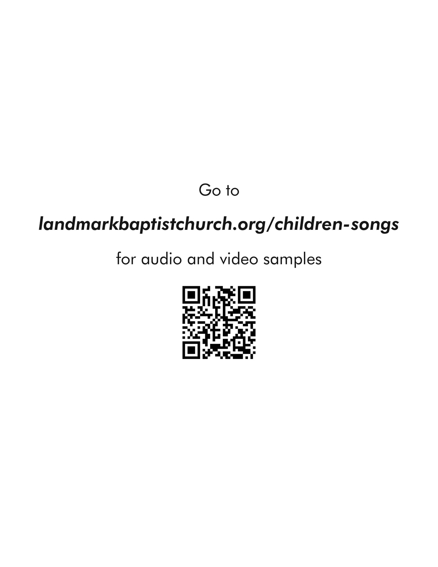 Children's Church Song Book