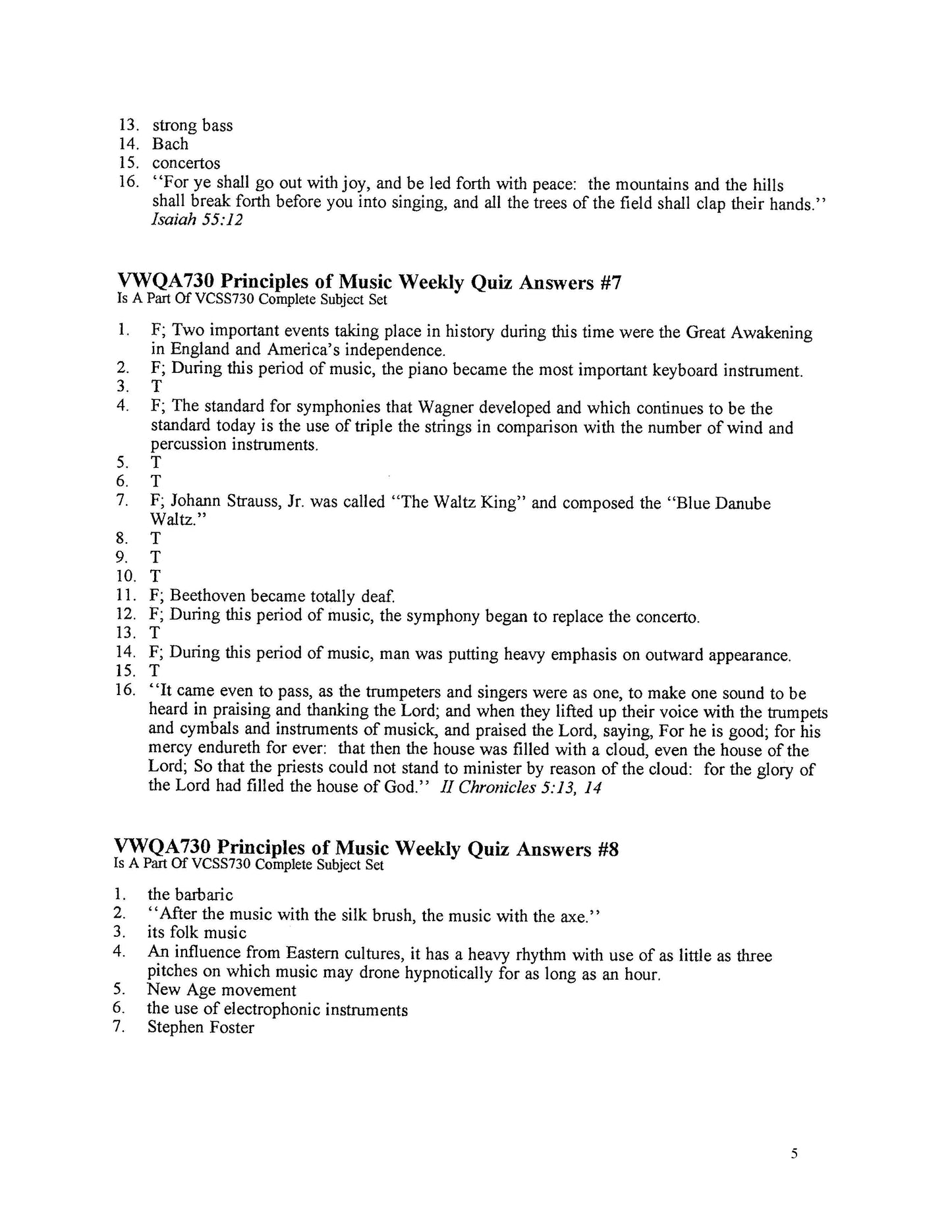 Principles of Music