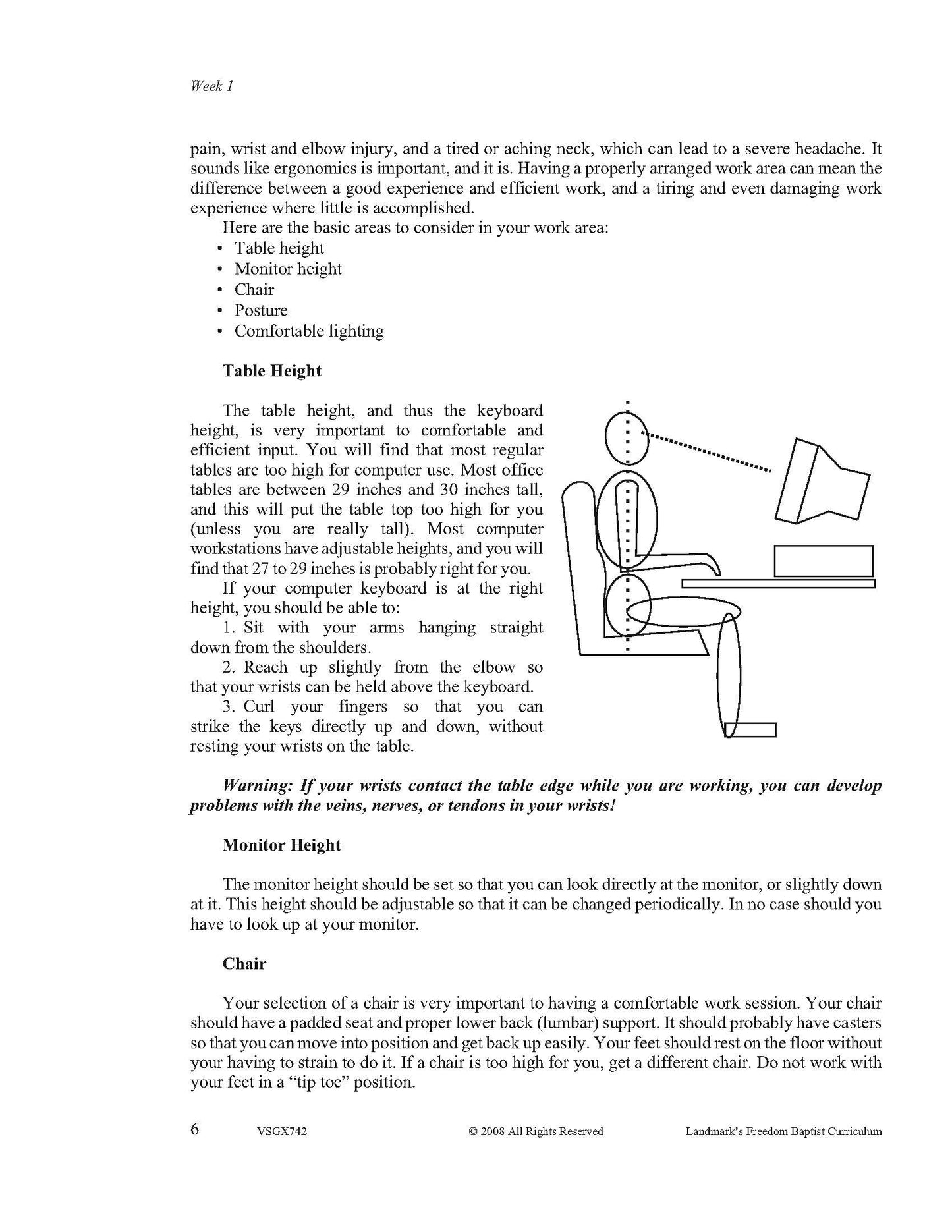 Computer Keyboarding