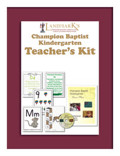 Load image into Gallery viewer, K5 Champion Baptist Kindergarten Teacher&#39;s Kit
